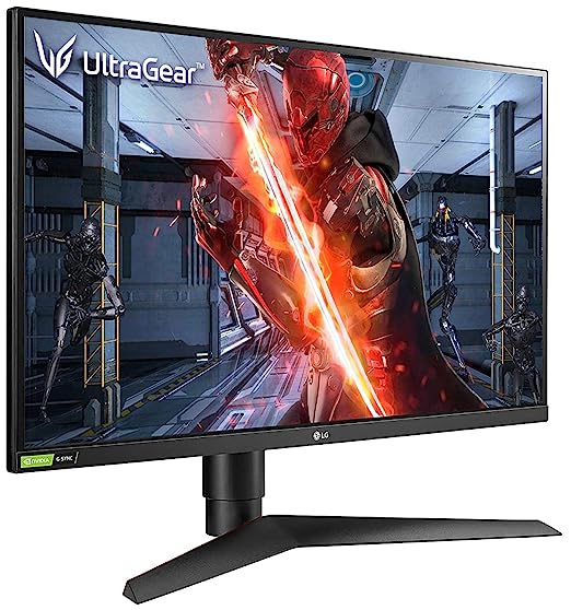 27GL650F (Black) - LG Ultragear 69 cm (27-inch) IPS FHD, G-Sync Compatible, HDR 10, Gaming Monitor with Display Port, HDMI
