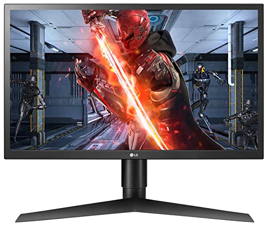 24GL650F-LG Ultragear 24 Inches (60.96 cm) 144Hz, Native 1ms Full HD Gaming LCD Monitor 1920 x 1080 Pixels with Radeon Free Sync