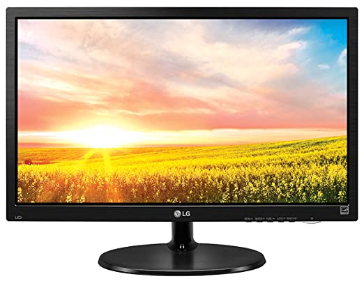 20M39A - LGV19.5 Inch (49.53 Cm) Hd 1366 X 768 Pixels Tn Panel LCD Monitor with Vga Port, Wall Mount, 3 Year Warranty - Black (Not A Tv)