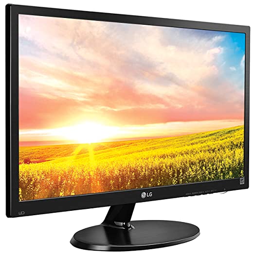 20M39A - LGV19.5 Inch (49.53 Cm) Hd 1366 X 768 Pixels Tn Panel LCD Monitor with Vga Port, Wall Mount, 3 Year Warranty - Black (Not A Tv)