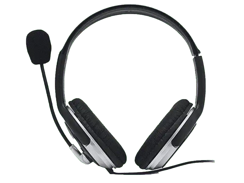 HP Wired On Ear Headphones With Mic noise cancelling