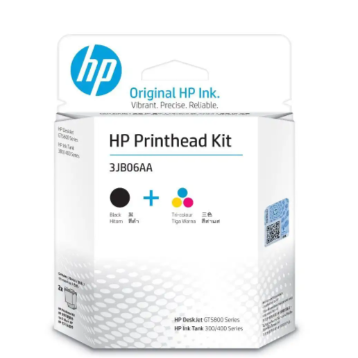 HP GT51/GT52 2-pack Black/Tri-color Printhead Replacement Kit
