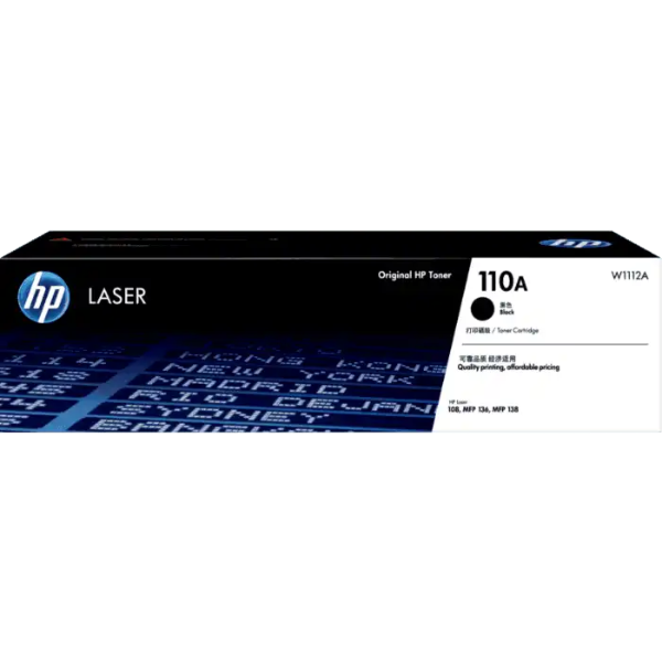 HP 110A Black Original Laser Toner Cartridge