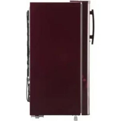 GL-B199OSED-LG 185 L Direct Cool Single Door 3 Star Refrigerator with Fast Ice Making (Scarlet Euphoria, )