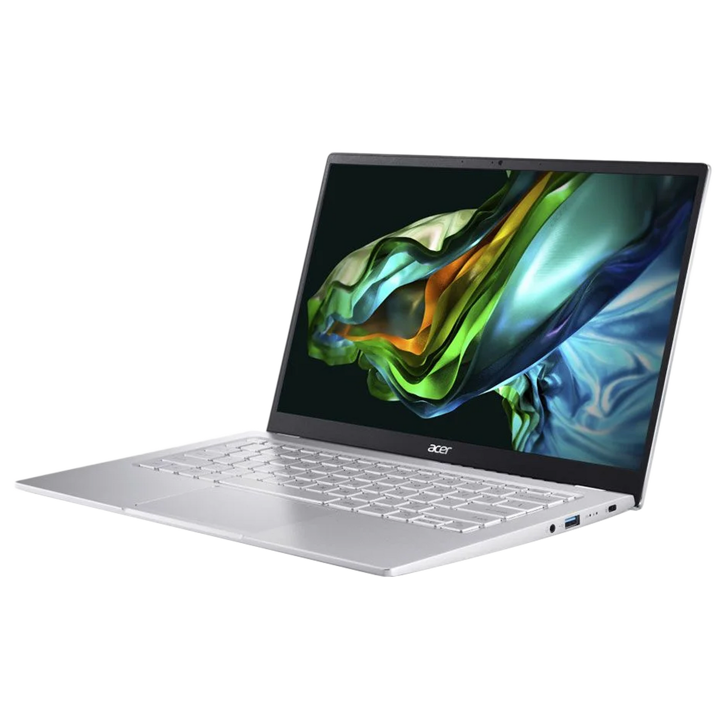 NX.KDHSI.003-Acer Aspire 3 15 Intel Core i3 N305 (8 GB/ 256 GB SSD/ Windows 11 Home) 39.6 cm (15.6") Full HD Laptop,MS Office Pure Silver, A315-510P.
