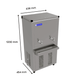 Blue Star SWC4080SS 40 Liter Storage Water Cooler SWC Series