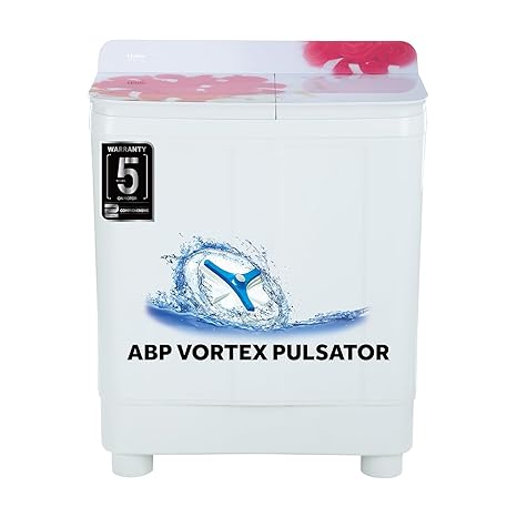 Haier-HTW85-178 8.5 Kg 5 Star Voltex Pulsator Semi-Automatic Top Load Washing Machine