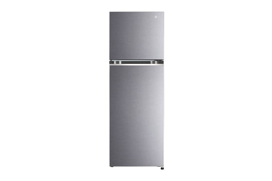 LG-GL-S262SDSX 246L, Double Door Refrigerator with Multi-Air Flow, Auto Smart Connect™, Express Freeze in PET Finish,
