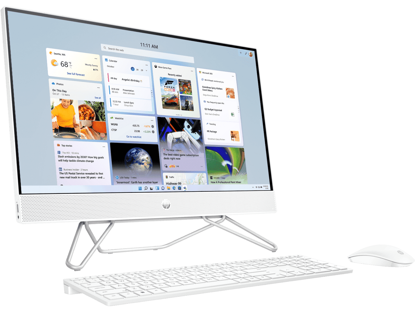 HP 60.5 cm (23.8) All-in-One Desktop PC 24-cb1901in