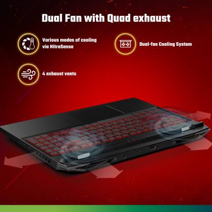 NH.QL3SI.001- Acer Nitro 5 AN515-47 Gaming Laptop (AMD Ryzen 5 7535HS/ 8GB/ 512GB SSD/ Win11/ 4GB Graph)