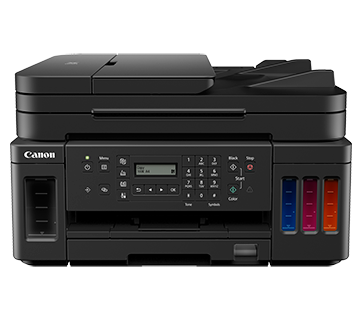 Canon Pixma G7070 All-in-One Wireless Ink Tank Color Printer with Network, FAX and ADF (Black)