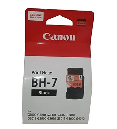 Canon Print Head (for Black Ink) BH-7 for Inktank Printers- G1010,G2000,G2012,G2010, G3000, G3010, G3012, G4010, Small (BH7)
