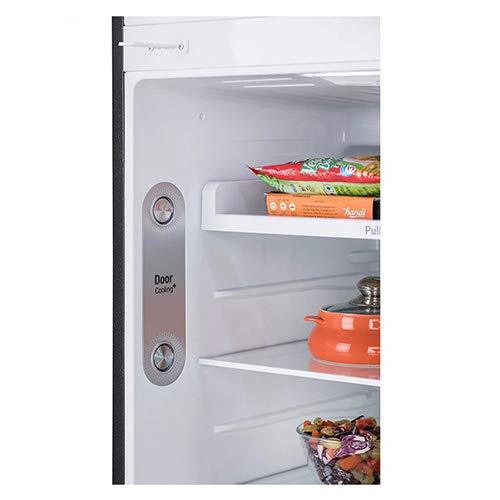 GL-T432AESY-LG 437L 2 Star Smart Inverter Frost Free Refrigerator Freezer on Top (Ebony Sheen)