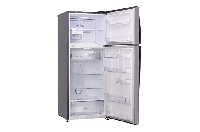 GL-T502APZY-LG Double Door Refrigerator 471 Litres 2 Star Inverter Shiny Steel