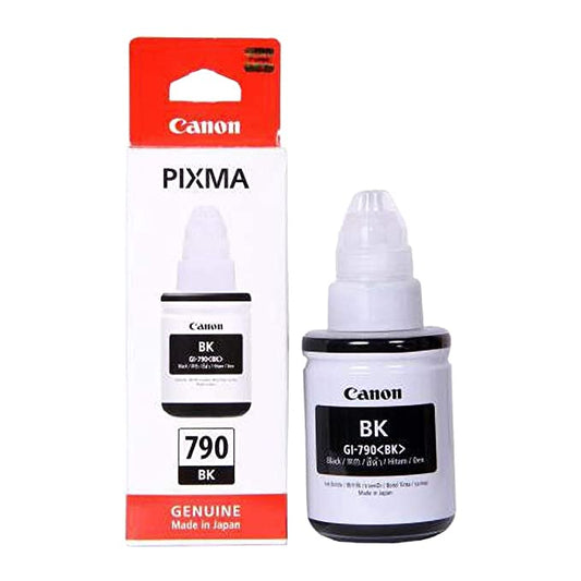 Canon GI-790 Black,Cyan, Magenta, Yellow Ink Bottles