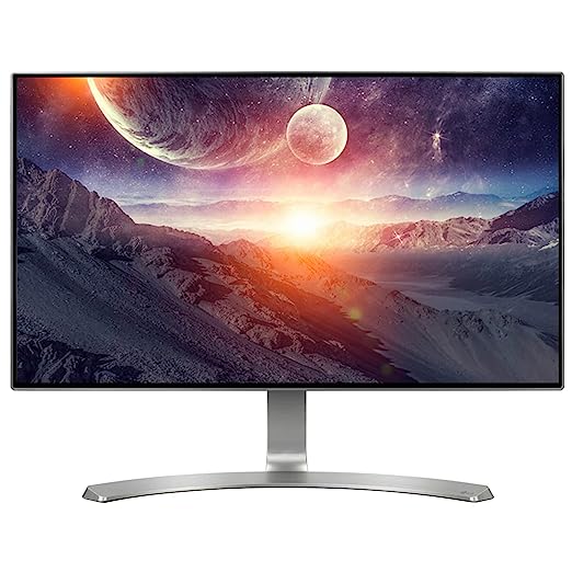 24MP88HV-LG 23.8 inch (60.45 cm) Borderless LED 1920x1080 Pixels Monitor - Full HD, IPS Panel with VGA, HDMI, Audio in/Out Ports and in-Built Speakers -(Silver/White)