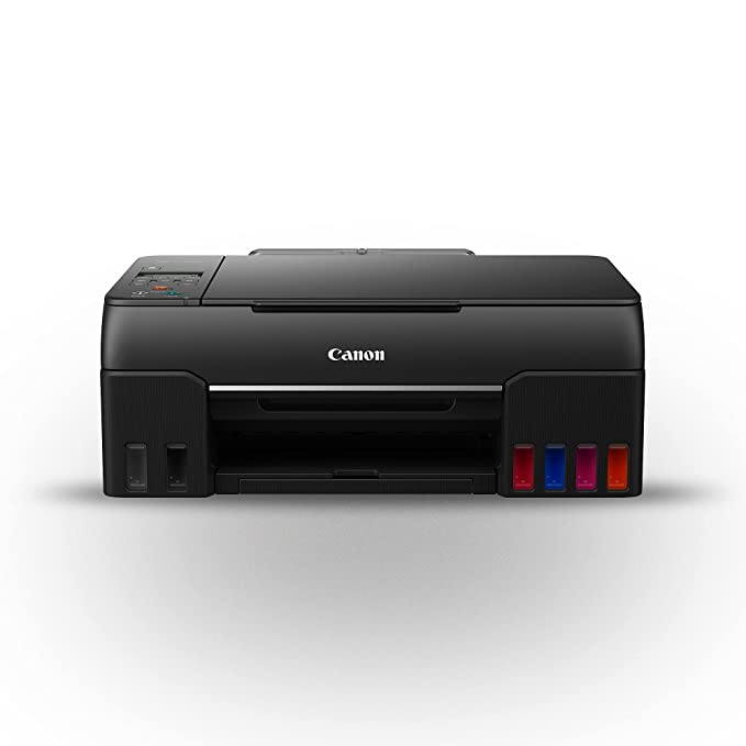Canon PIXMA G670 All-in-One 6-Colour Inktank Wi-Fi Photo Printer, Black, Standard