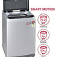 T75SKSF1Z-LG 7.5 Kg 5 Star Smart Inverter Fully-Automatic Top Load Washing Machine , Middle Free Silver, TurboDrum | Smart Motion)