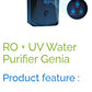 GE4BLAM02-Blue Star Genia RO+ UV, 6 LTR RO Water Purifier with A.T.B