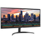 34WP500-LG 87 cm (34 Inches) UltraWide Full HD (2560 x 1080) Pixels Display - HDR 10, AMD Free sync, IPS with sRGB 95%, Multitasking, Flicker Safe, Reader Mode, HDMI, Headphone Out and Gaming Monitor