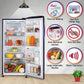 GL-B241APVD-LG 235 L 3 Star Direct-Cool Single Door Refrigerator (Purple Victoria, Moist 'N' Fresh, 2022 Model)