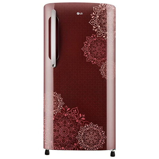 GL-B211HRRZ-LG 204 L 5 Star Direct-Cool Inverter Single Door Refrigerator (Ruby Regal, Smart Connect, )
