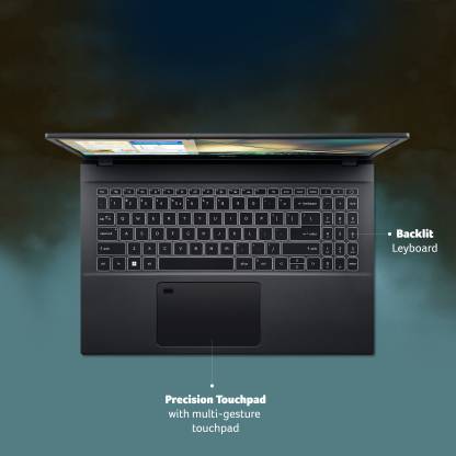 NH.QGBSI.003-acer Aspire 7 Core i5 12th Gen - (8 GB/512 GB SSD/Windows 11 Home/4 GB Graphics/NVIDIA GeForce GTX 1650) A715-51G, A715-51G-527C Gaming Laptop  (15.6 inch, Charcoal Black, 2.1 Kg)