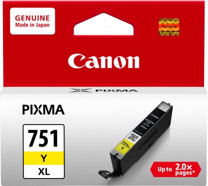 Canon Pixma CLI-751 Y XL Yellow Ink Cartridge