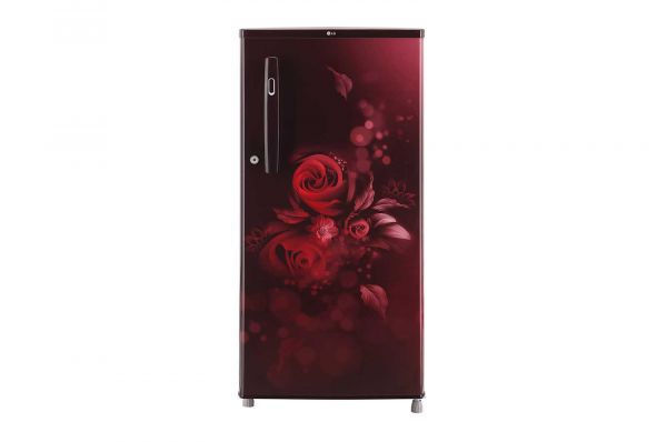 GL-B199OSED-LG 185 L Direct Cool Single Door 3 Star Refrigerator with Fast Ice Making  (Scarlet Euphoria, )